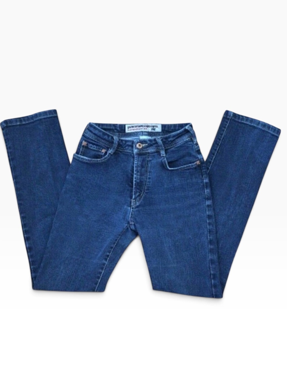 VINTAGE Parasuco Extreme fit blue jeans cotton stretch denim high rise size 2